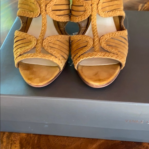 Vince Camuto Janil Deep Rust Sandal size 10 - Picture 8 of 9